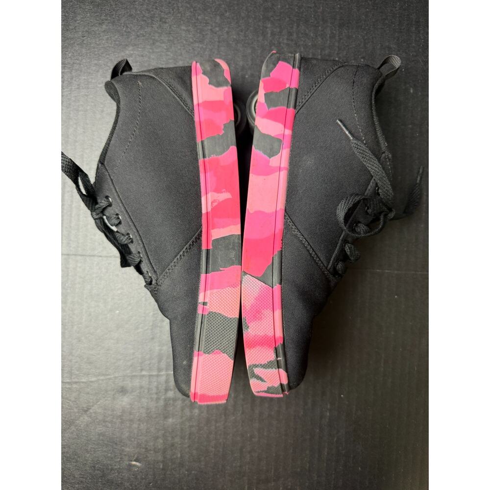 Heelys Pro 20 Skate Shoe Women's Sz 9 Black Pink Camo Roller Shoes - Picture 6 of 13